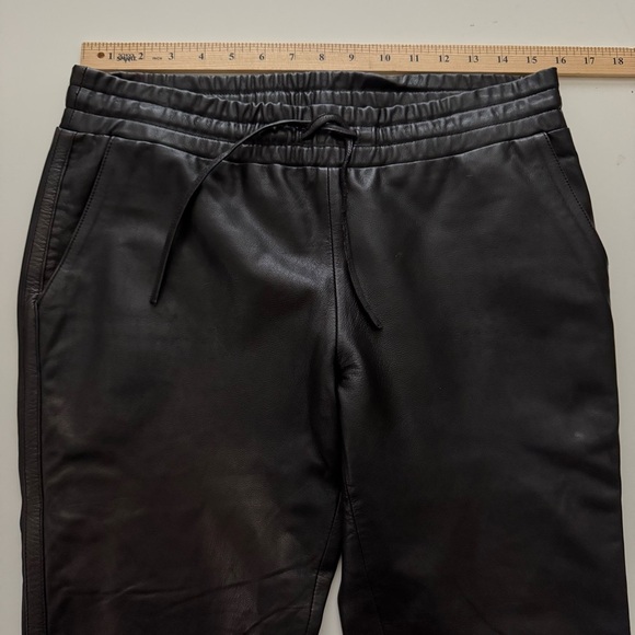 Bec & Bridge Slim Leather Jogger Pants Women’s size 6 - Picture 16 of 16